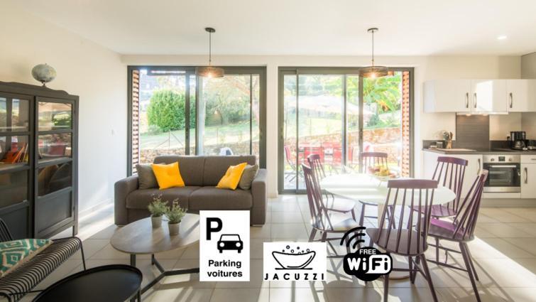 Plein Sud Avec Jacuzzi Privatif Et Parking Prive Apartment Sarlat-la-Caneda Exterior photo